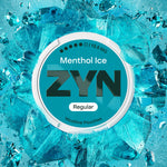 ZYN nicotine pouches menthol ice