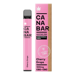 Apple, Pear, Peach CANABAR™ Disposable CBD Vape Device 500mg CBD + CBG