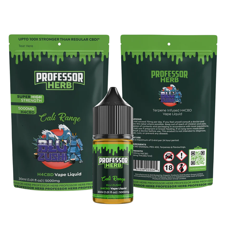 Professor Herb - H4CBD Vape Liquid - 5000mg/30ml - Candy Runtz