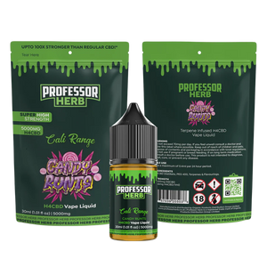 Professor Herb - H4CBD Vape Liquid - 5000mg/30ml - Blu Zushi