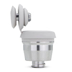 Close-up of Puffco Joystick Cap Cloud on New Peak chamber