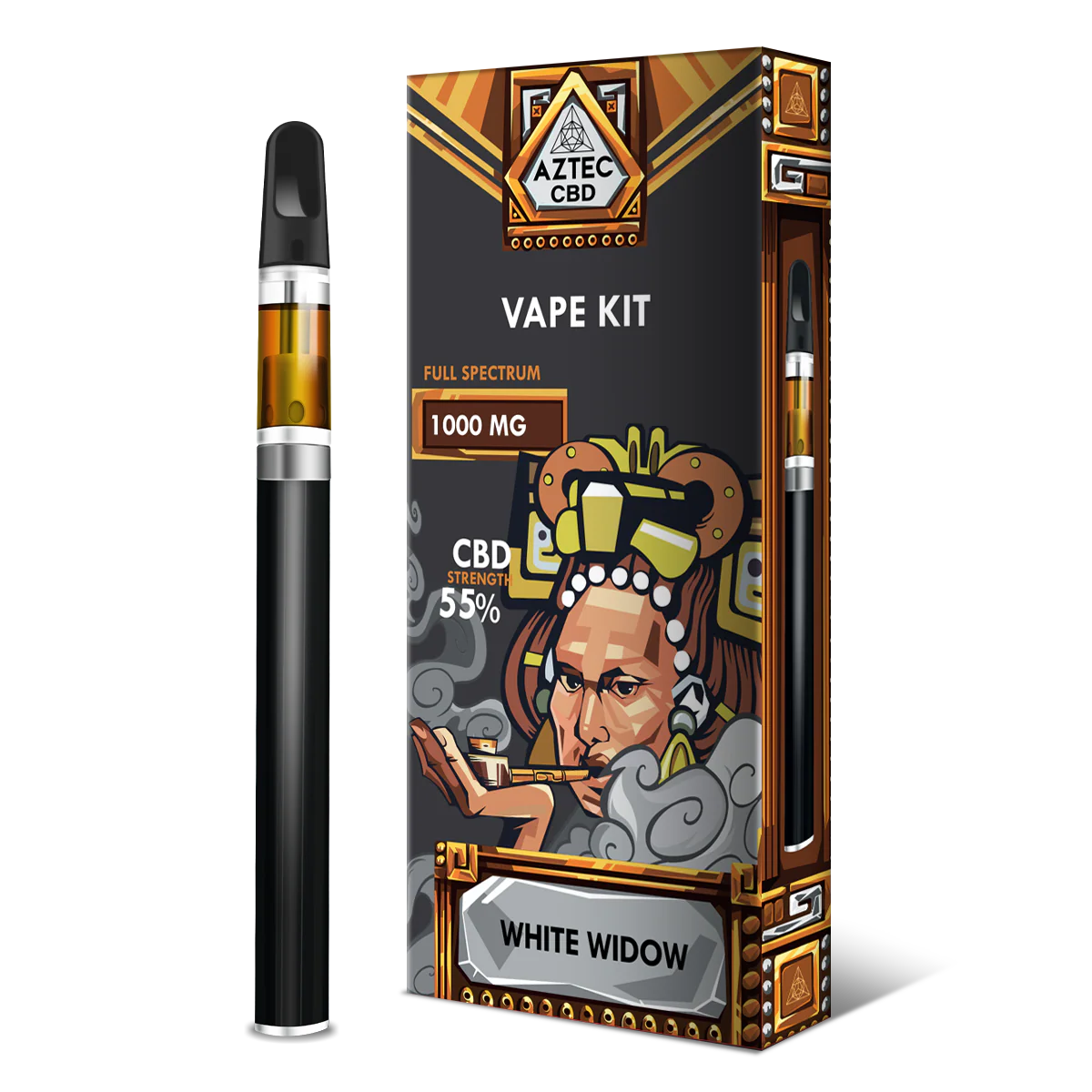 CBD Vape Starter Kit | Full Spectrum Gelato 55% | AZTEC