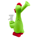 Silicone Bong | Green Chicken | 18cm