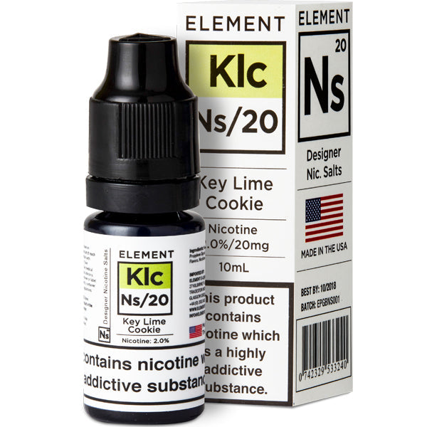 CREMA E-LIQUID BY ELEMENT - 5/10/20MG