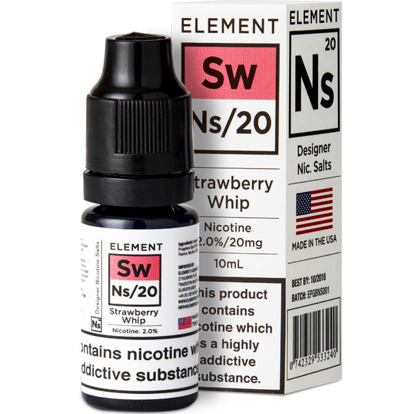 CREMA E-LIQUID BY ELEMENT - 5/10/20MG