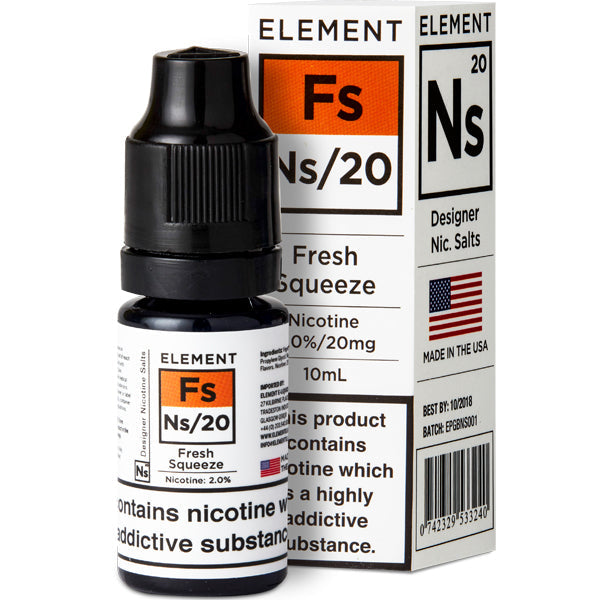 CREMA E-LIQUID BY ELEMENT - 5/10/20MG