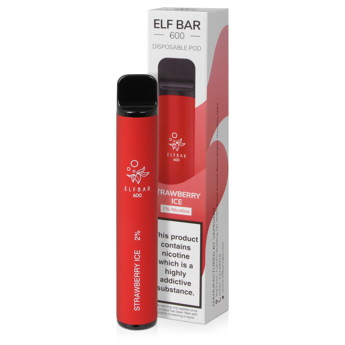 ELF BAR 600 - DISPOSABLE VAPE