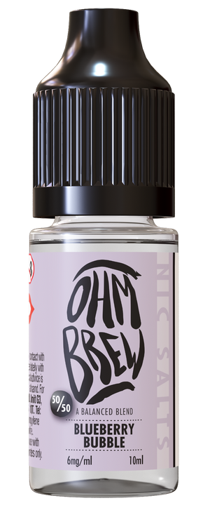 OHMBREW NIC SALT E-LIQUID - 3/6/12MG