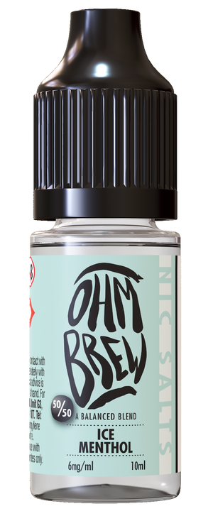 OHMBREW NIC SALT E-LIQUID - 3/6/12MG