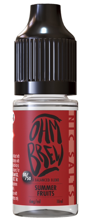 OHMBREW NIC SALT E-LIQUID - 3/6/12MG