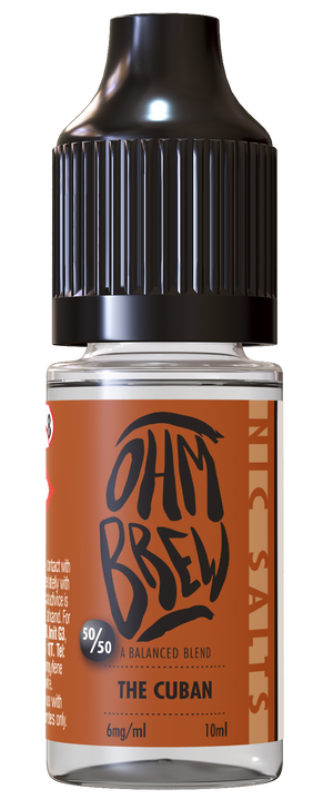 OHMBREW NIC SALT E-LIQUID - 3/6/12MG