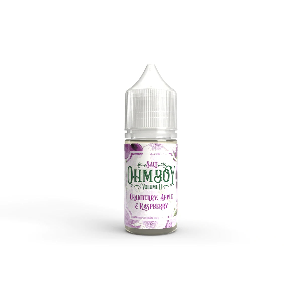 APPLE, ELDERFLOWER & GARDEN MINT NIC SALT E-LIQUID BY OHM BOY VOLUME II - 5/10/20MG