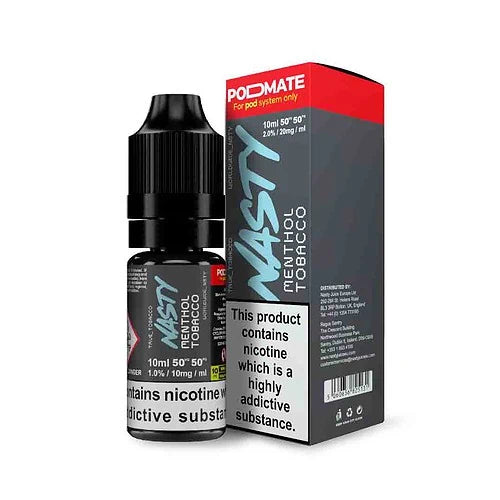 NEW! NASTY JUICE POD MATE - NIC SALT E-LIQUID