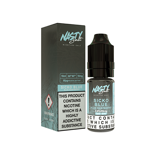 SICKO BLUE NIC SALT E-LIQUID BY NASTY SALTS - 10/20MG