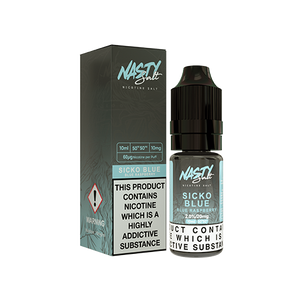 SICKO BLUE NIC SALT E-LIQUID BY NASTY SALTS - 10/20MG