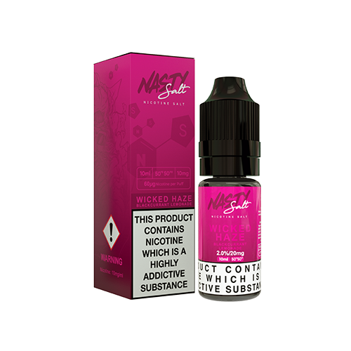 LEMON MINT NIC SALT E-LIQUID BY NASTY SHISHA - 10/20MG