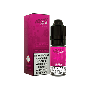 LEMON MINT NIC SALT E-LIQUID BY NASTY SHISHA - 10/20MG