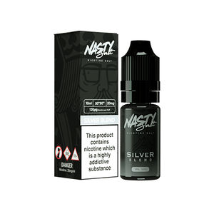 SILVER SALT E-LIQUID BY NASTY JUICE - 10/20MG