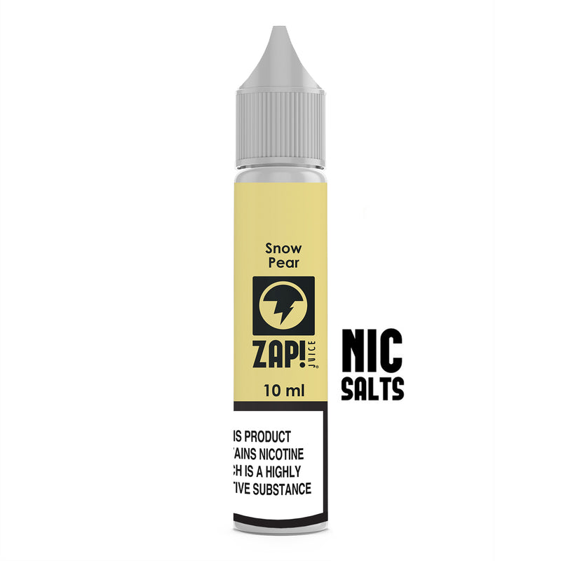 PEACH ICE TEA NIC SALT E-LIQUID BY ZAP! JUICE - 10/20MG