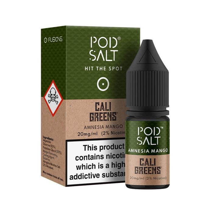 BUBBLE BLUE NIC SALT E-LIQUID BY POD SALT & CANDY RUSH - 11/20MG