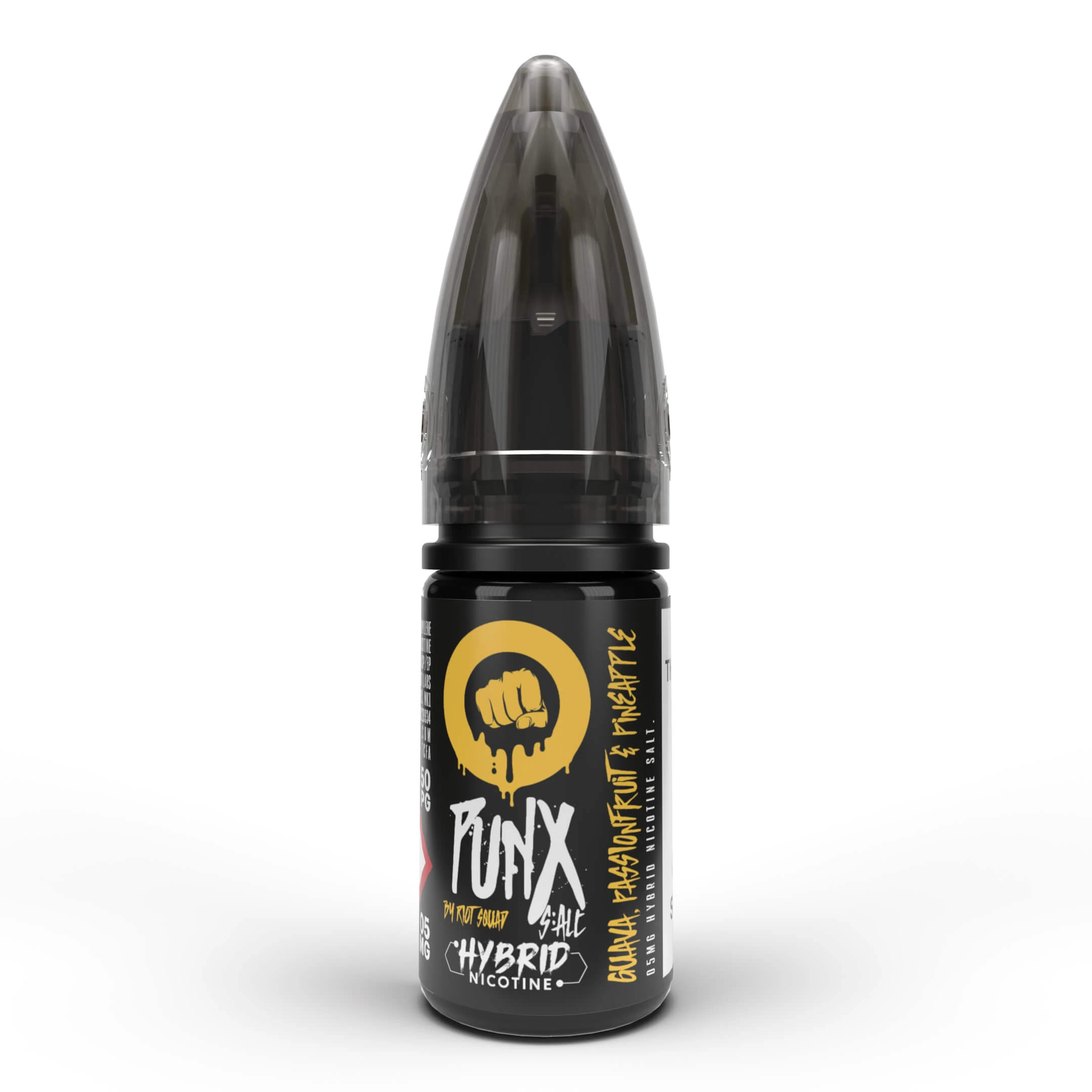 GUAVA, PASSION FRUIT & PINEAPPLE HYBRID SALT E-LIQUID BY PUNX - 5/10/20MG