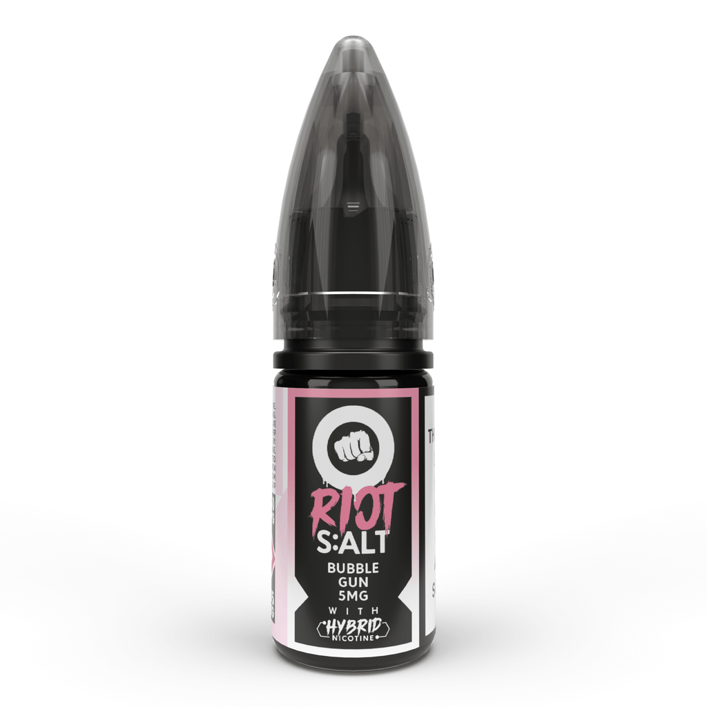 BUBBLEGUN HYBRID SALT E-LIQUID BY RIOT SQUAD - 5/10/20MG