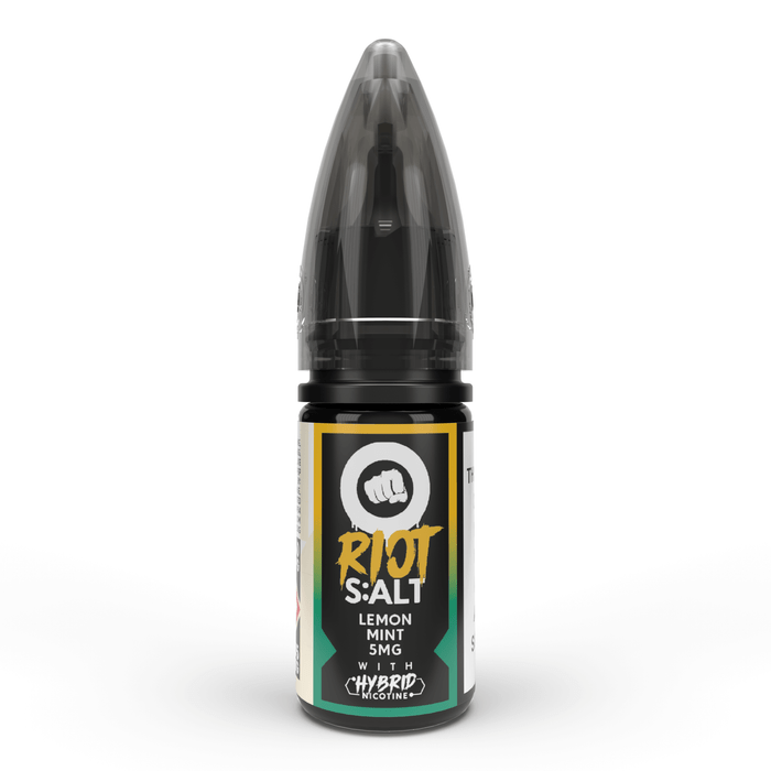 LEMON MINT HYBRID SALT E-LIQUID BY RIOT SQUAD - 5/10/20MG