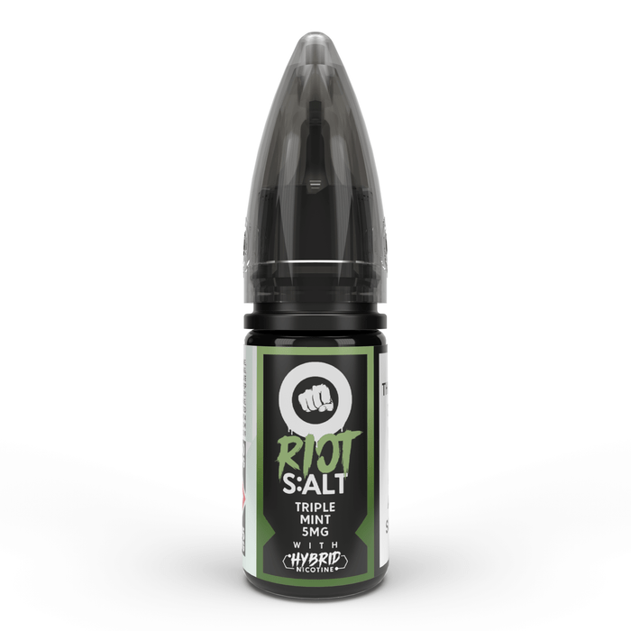 TRIPLE MINT HYBRID SALT E-LIQUID BY RIOT SQUAD - 5/10/20MG