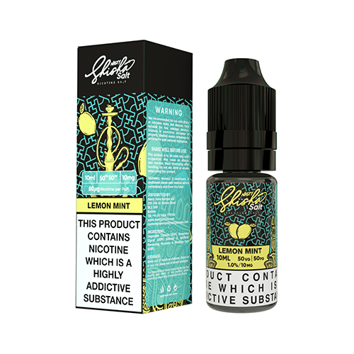 LEMON MINT NIC SALT E-LIQUID BY NASTY SHISHA - 10/20MG